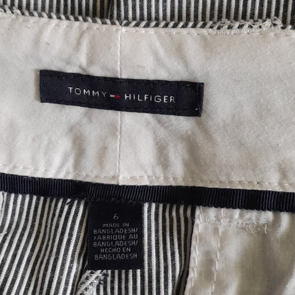 Tommy Hilfiger Chino Bermuda Shorts Sz 6 - Picture 3 of 4